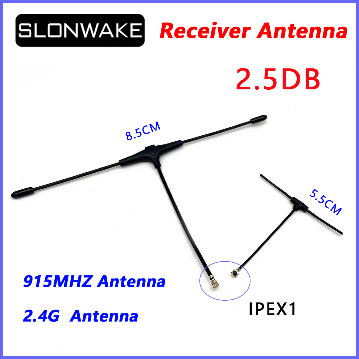 Tbs Fpv Tracer - Antena Receptora Omnidireccional 2.4G de 40MM/90MM