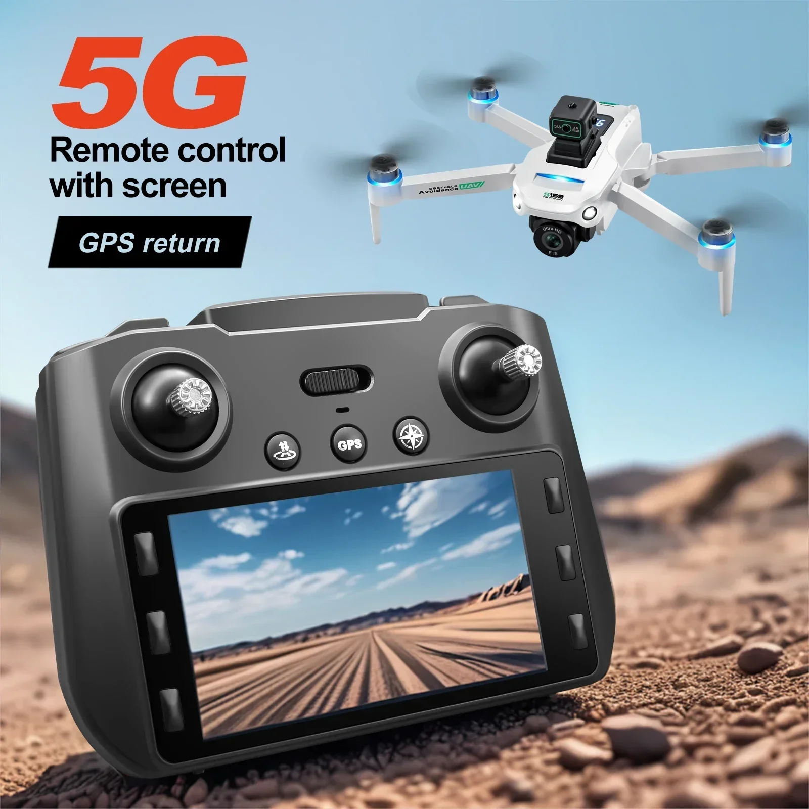 Dron GPS S159, Quadcopter Prof - Drone Camera Hd reseña y precio